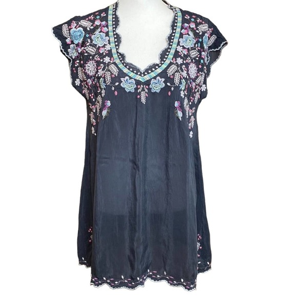 Johnny Was Tops - Johnny was floral top